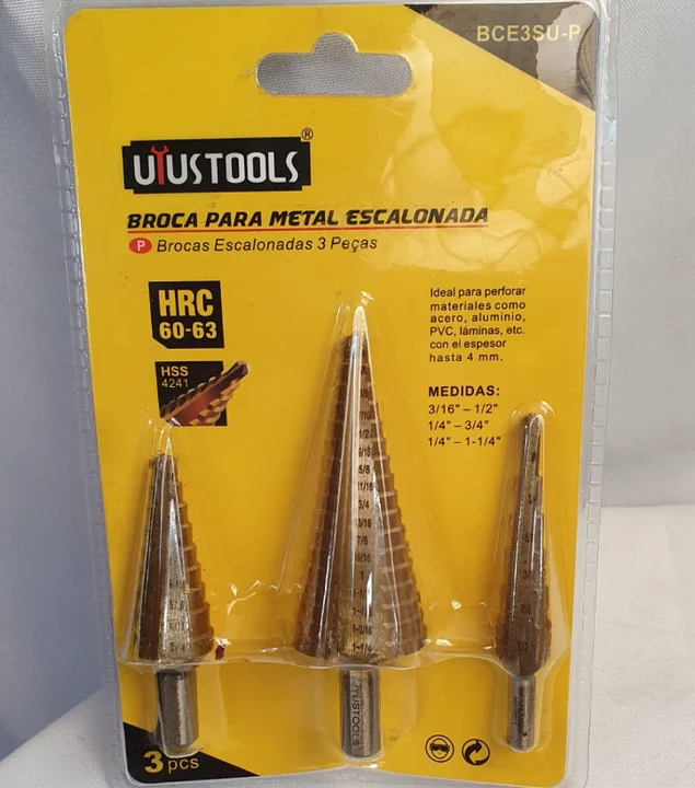 Brocas escalonadas Uyustools BCE3SU-P