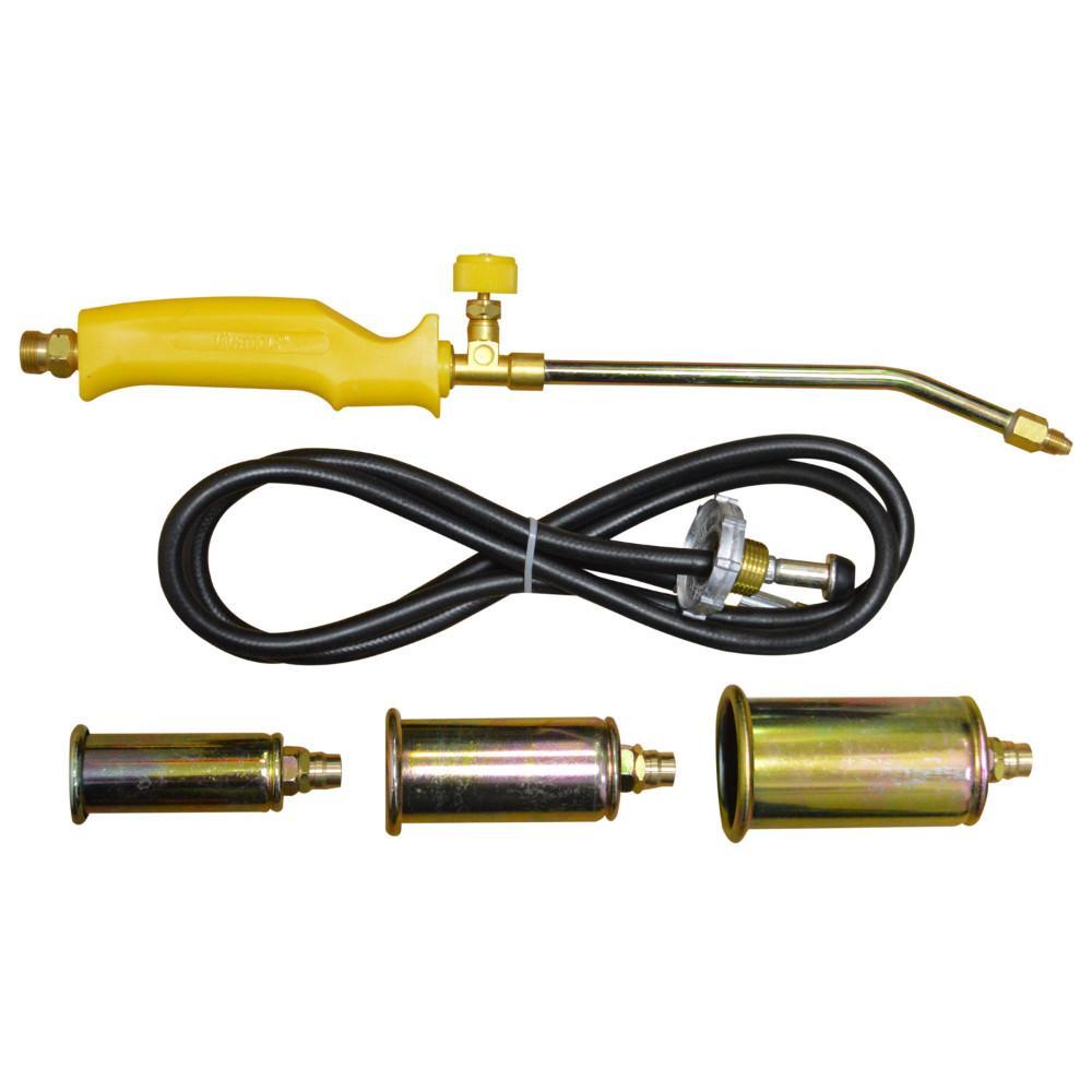 Soplete de gas Uyustools SPK301 con manguera y 3 boquillas
