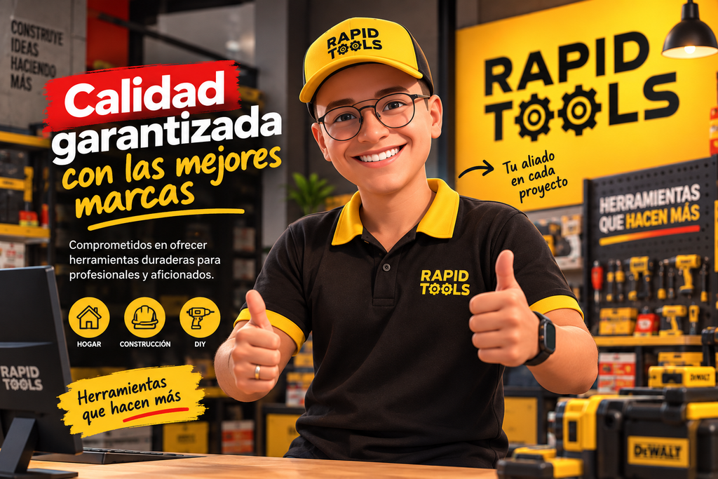 Interior de Rapidtools y su oferta de herramientas